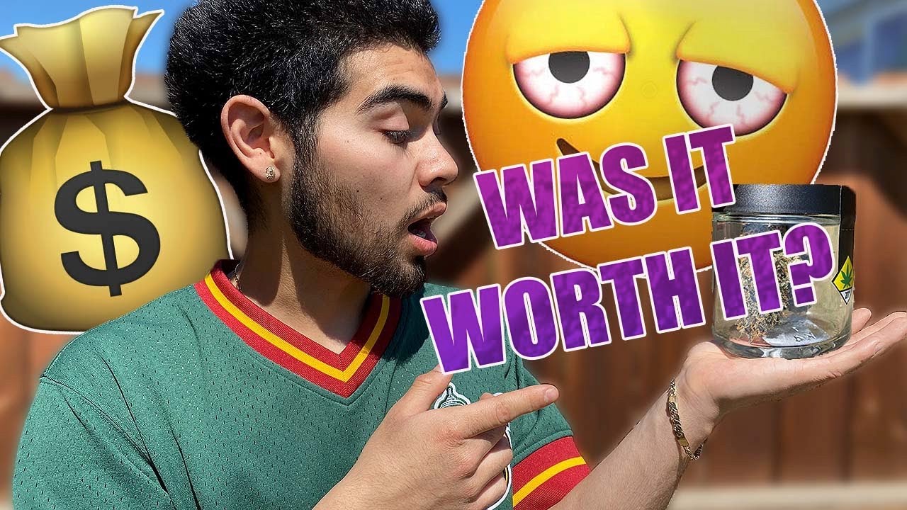 BUYING MOST EXPENSIVE EIGHTH IN MY DISPO