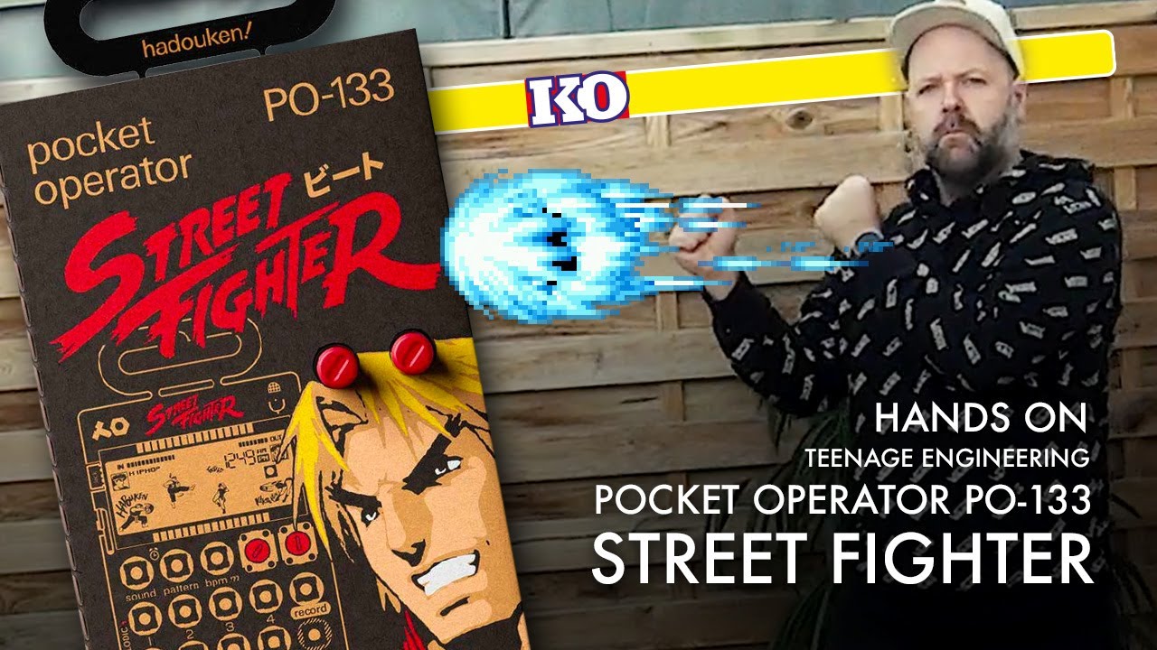 Teenage Engineering Pocket Operator PO-133 Street Fighter im Hands-On [deutsch]