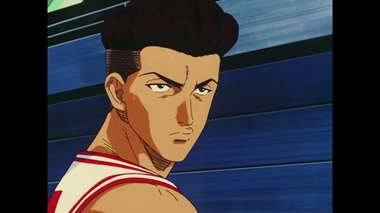 Riyota Miyagi's INSANE shot Against Shoyo - SLAM DUNK ANIME