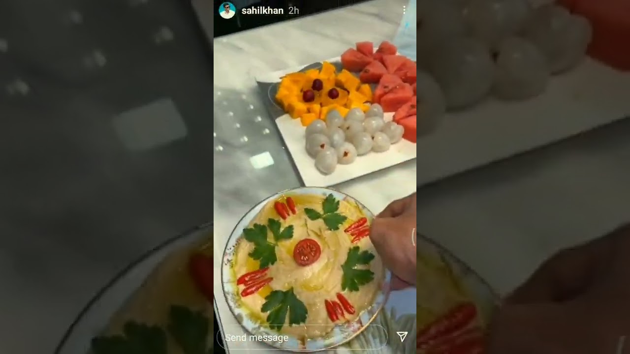 Sahil Khan's Turkish food at home