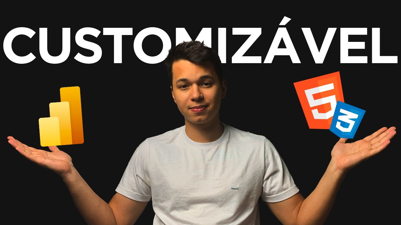 Como criar VISUAIS 100% CUSTOMIZÁVEIS no Power BI utilizando HTML e CSS