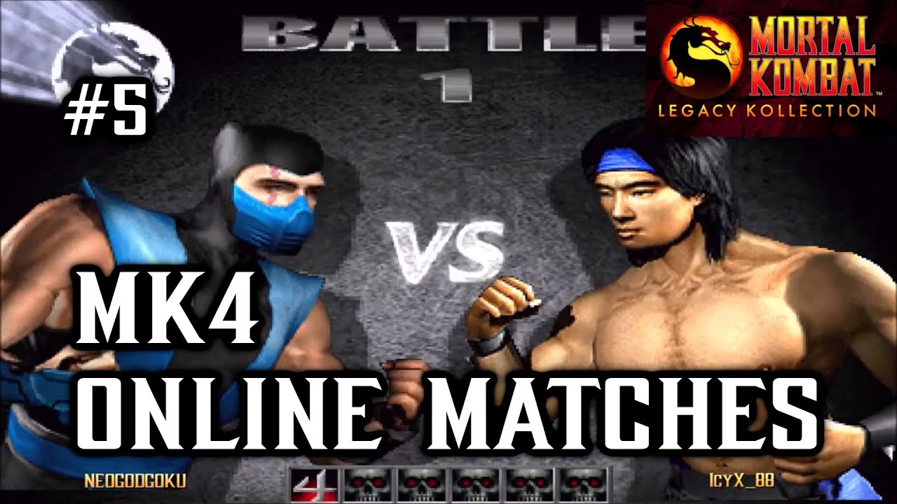 Mortal Kombat 4 Online Matches #5 - Mortal Kombat: Legacy Kollection Gameplay