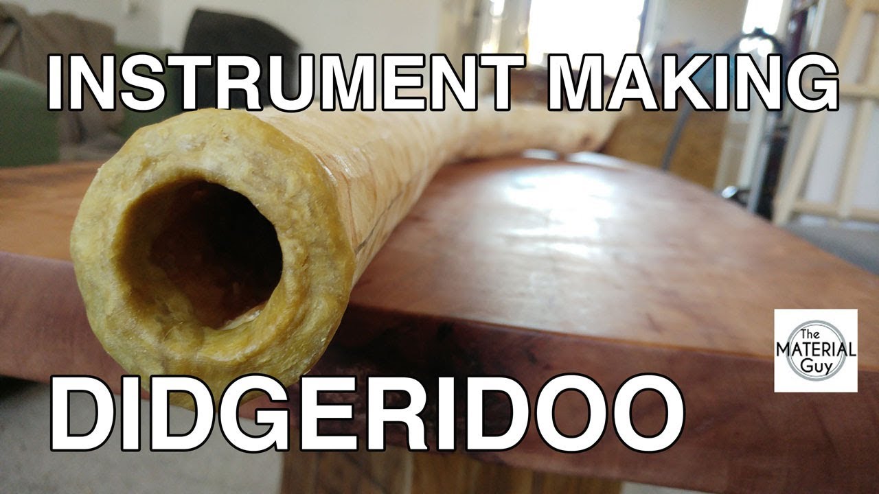 Instrument making: A didgeridoo