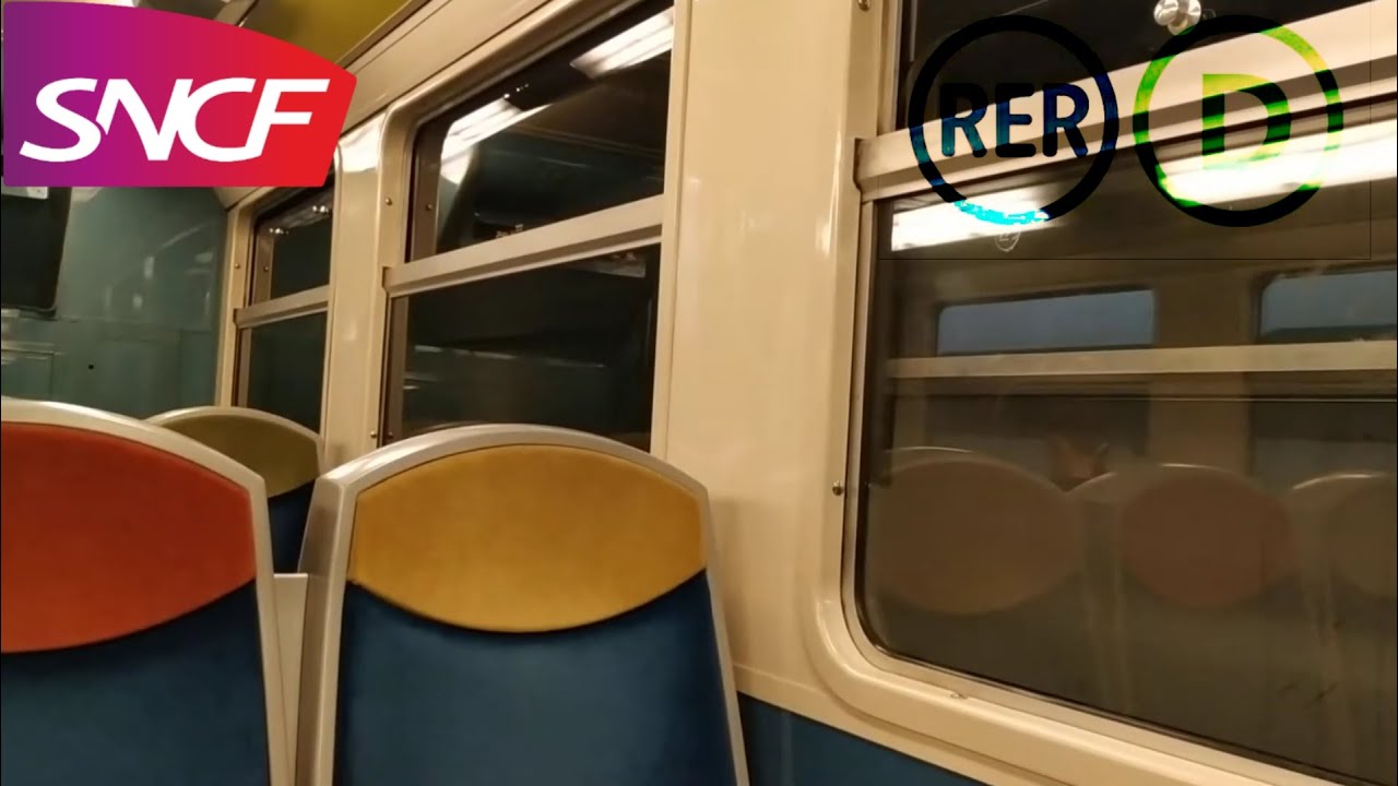 (RER D) Trajet dans un Z20500 entre Gare du Nord -Châtelet +Traction a :0:05😍