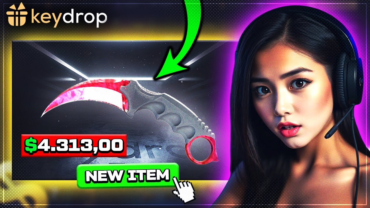 KEYDROP KARAMBIT FADE HIT AGAIN! Keydrop Promo Code 2025