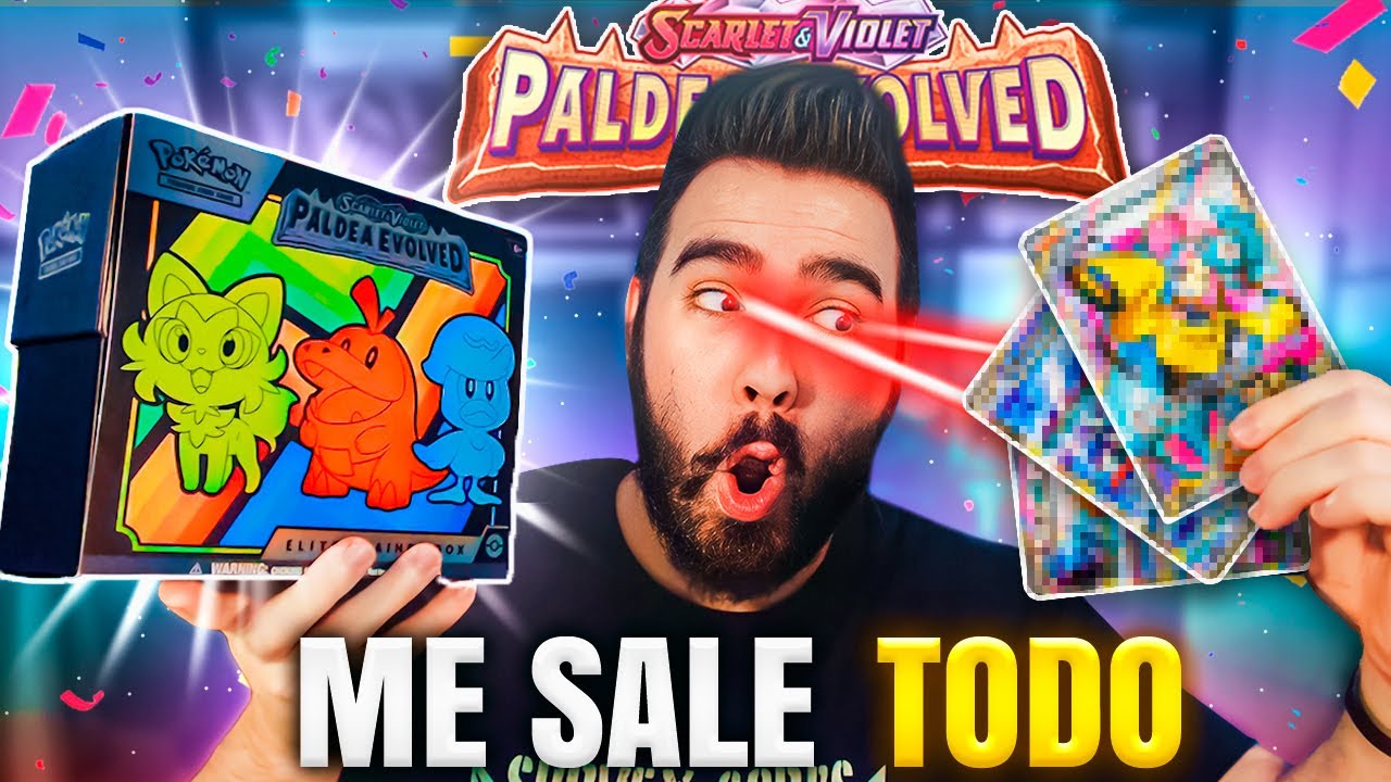 ABRO *NUEVA COLECCIÓN* PALDEA EVOLVED y ME SALE TODO! 🔥 POKÉMON TCG