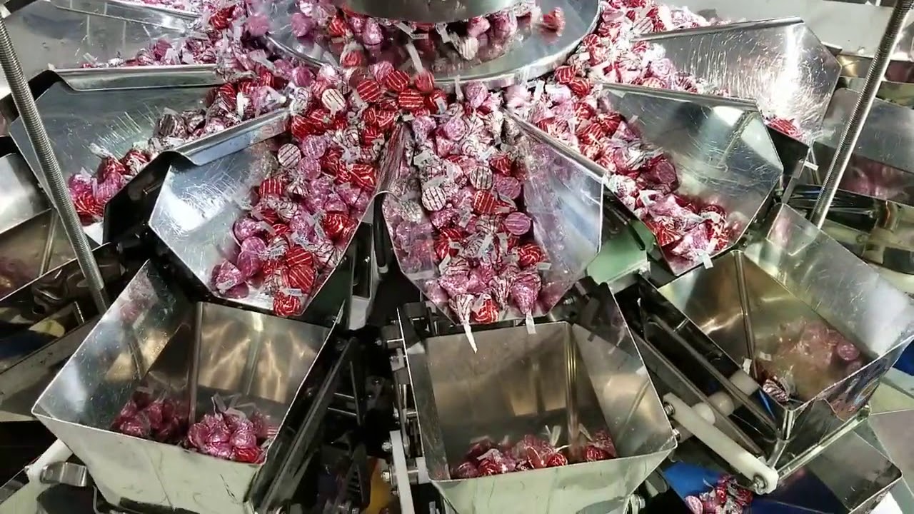 Ishida model CCW-S- 212 14-Head Rotary Scale with Controls