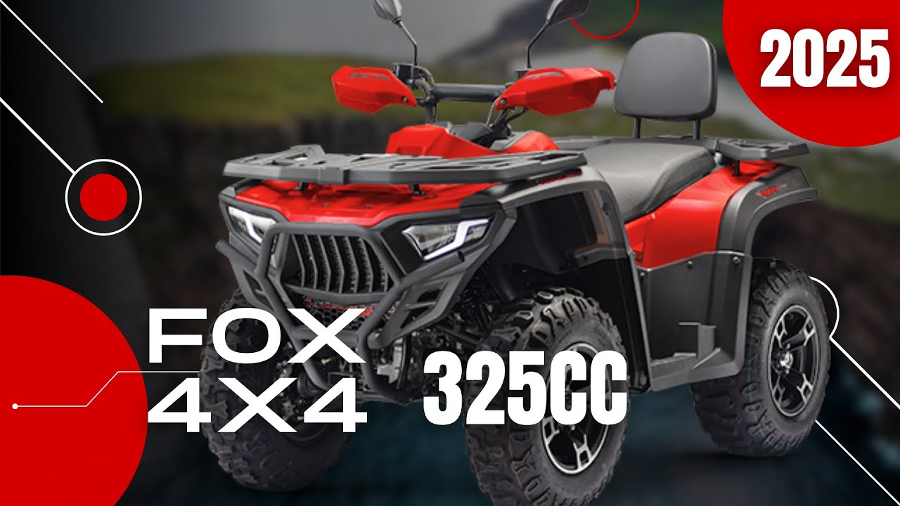 LANÇAMENTO DE QUADRICICLO 4X4 | FOX 325CC MXF