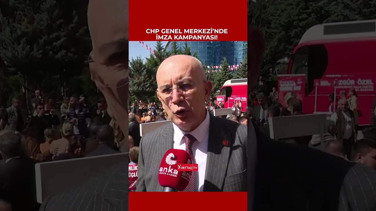 CHP Ankara İl Başkanı Ümit Erkol: Bugün partiye saldırılara karşı duruşumuzu göstereceğiz!