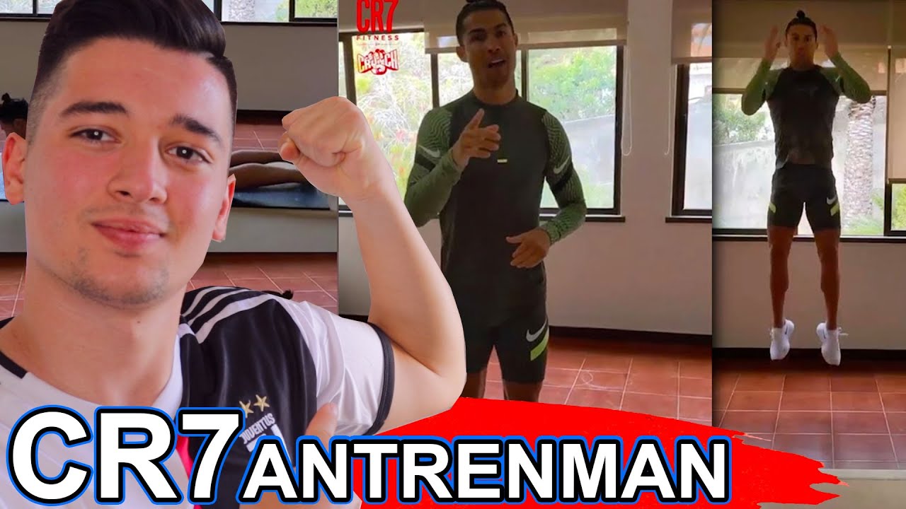 CRİSTİANO RONALDO ANTRENMAN RUTİNİ!