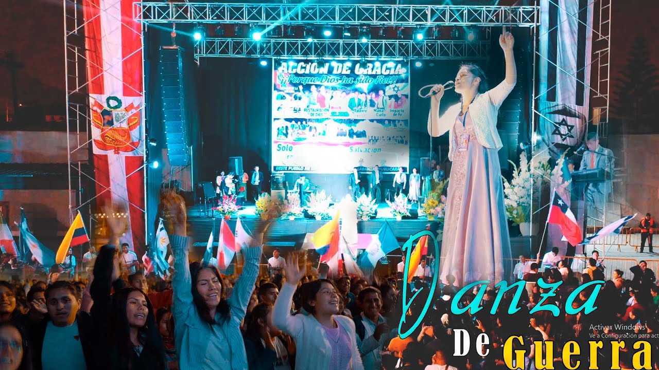 DANZA DE GUERRA //ACCION DE GRACIA A DIOS 2023 //MINISTERIO RESTAURACIÓN DE DIOS