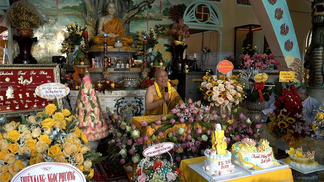 Thiền Sư An Lạc Hạnh|Lễ Khánh Tuế Sư Phụ