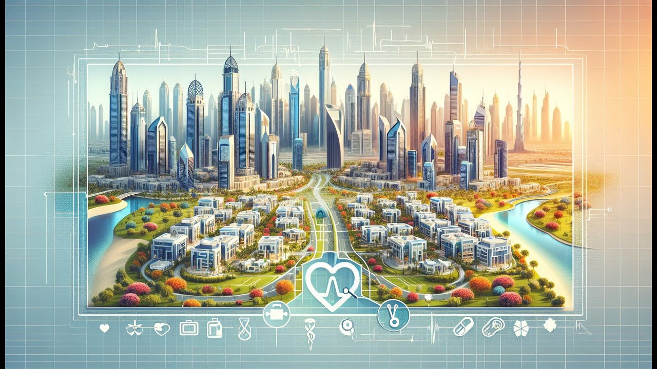 Dubai Healthcare City-overview of the area in Dubai