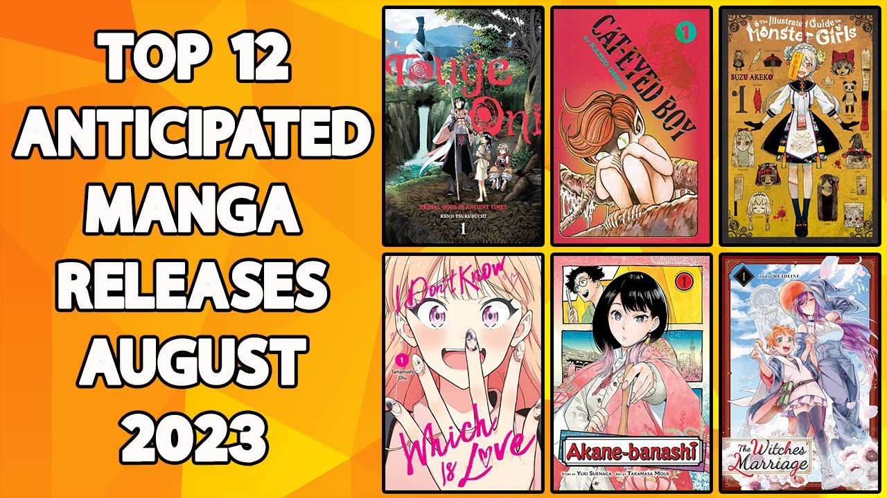 12 NEW MANGA YOU NEED TO BUY THIS MONTH! | AUGUST 2023