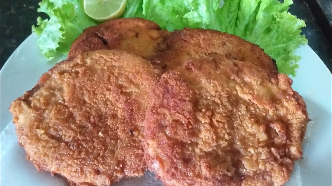 CARNE DE HAMBÚRGUER EMPANADA