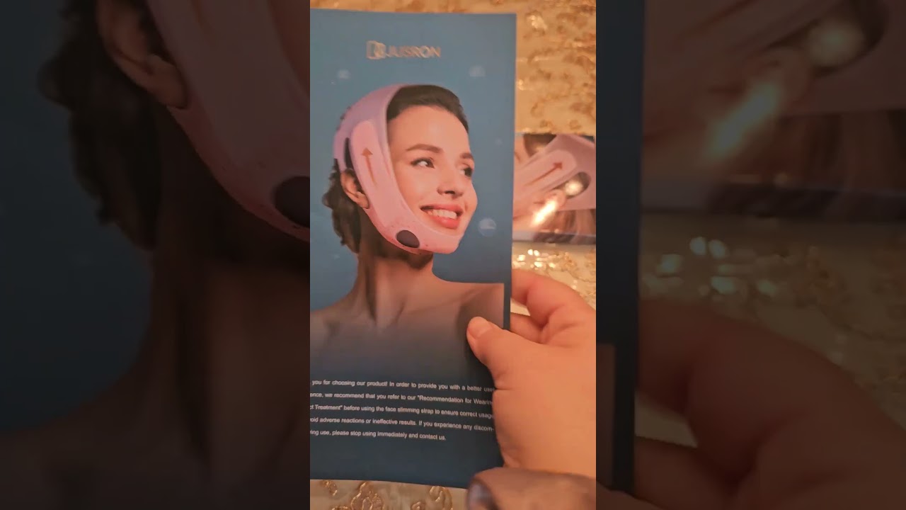 JUSRON V Line Face Tape & Chin Strap #VLineFace #ChinStrap #FaceLifting #JawlineLift #BeautyRoutine