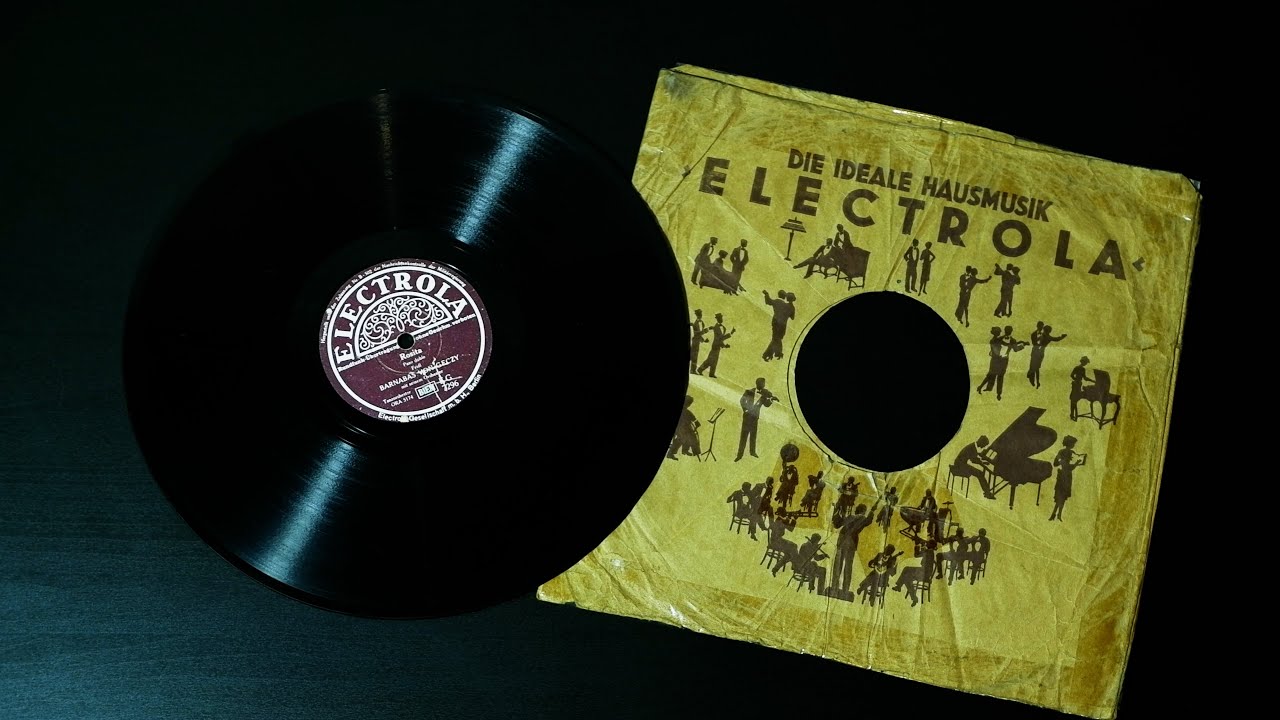 Грампластинка 78 об/мин. Оркестр Барнабаса фон Гези/Barnabas Von Gercy Mit Seinem Orchester. 1941