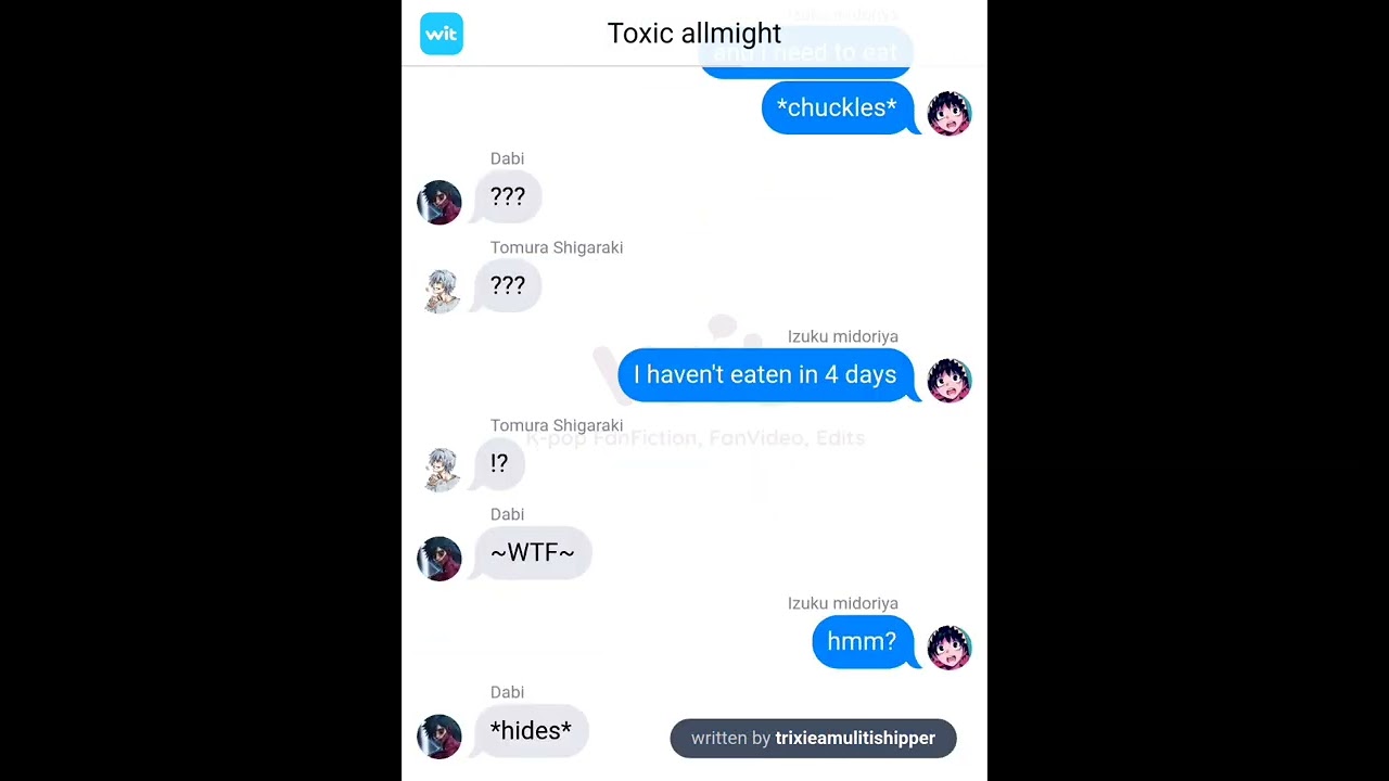 []Toxic All Might[] DabiDeku[] Pt. 1