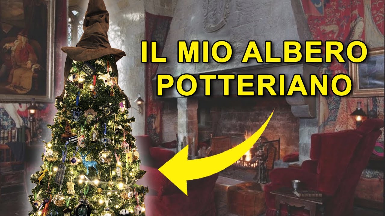 IL MIO ALBERO DI NATALE A TEMA HARRY POTTER