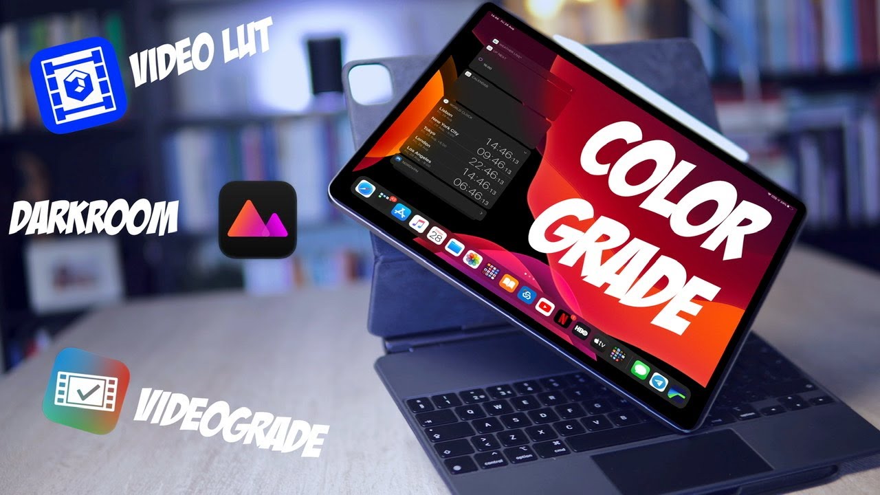 Color grading Video with the iPad: Darkroom, Videograde and Video Lut