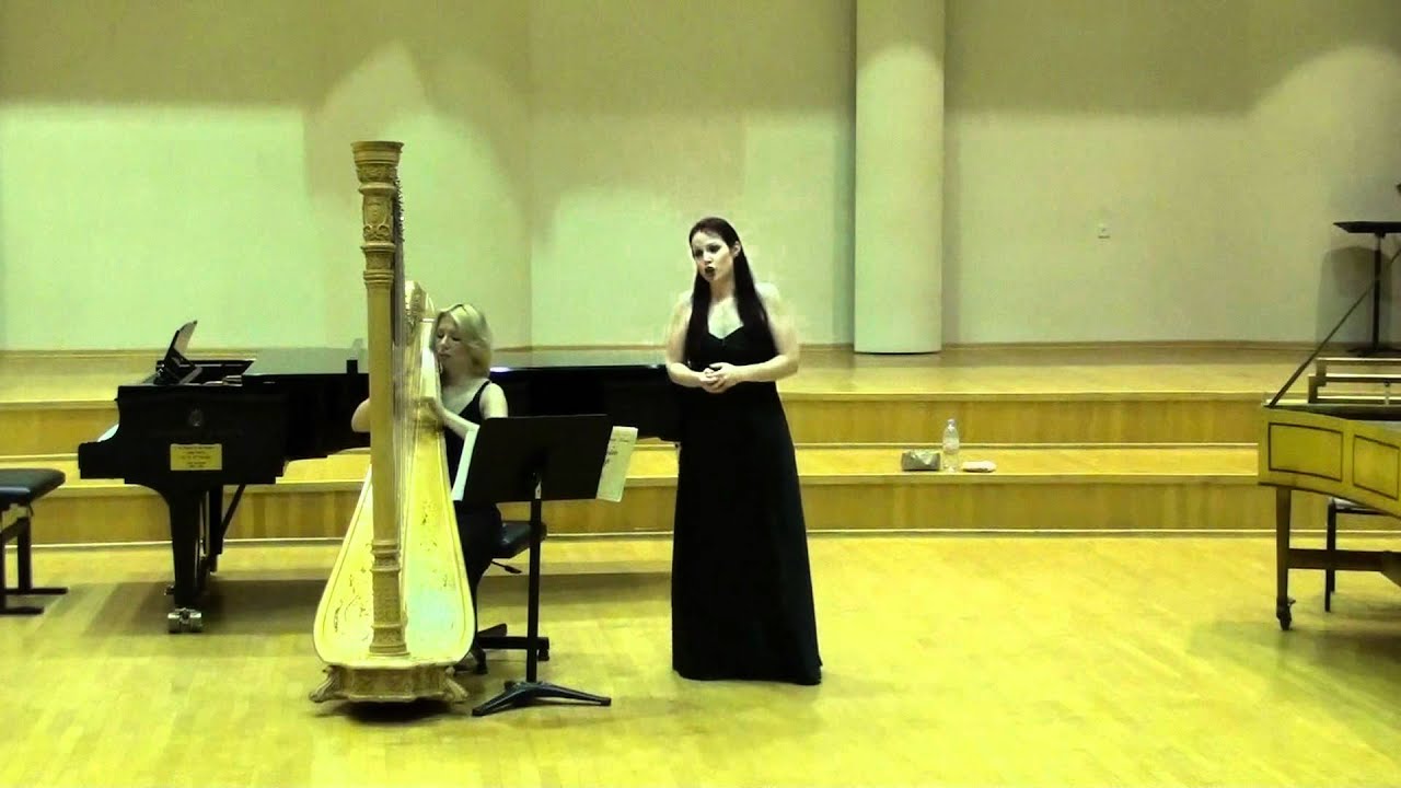 C. Debussy - 3 songs for harp and voice