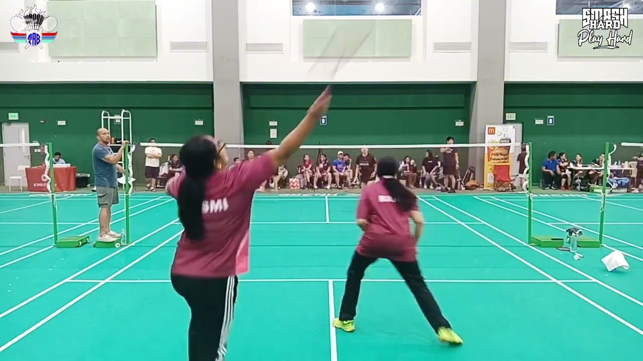 QATAR BADMINTON | 25 April 2025- Jia & Rizalyn vs Bismi & Rani