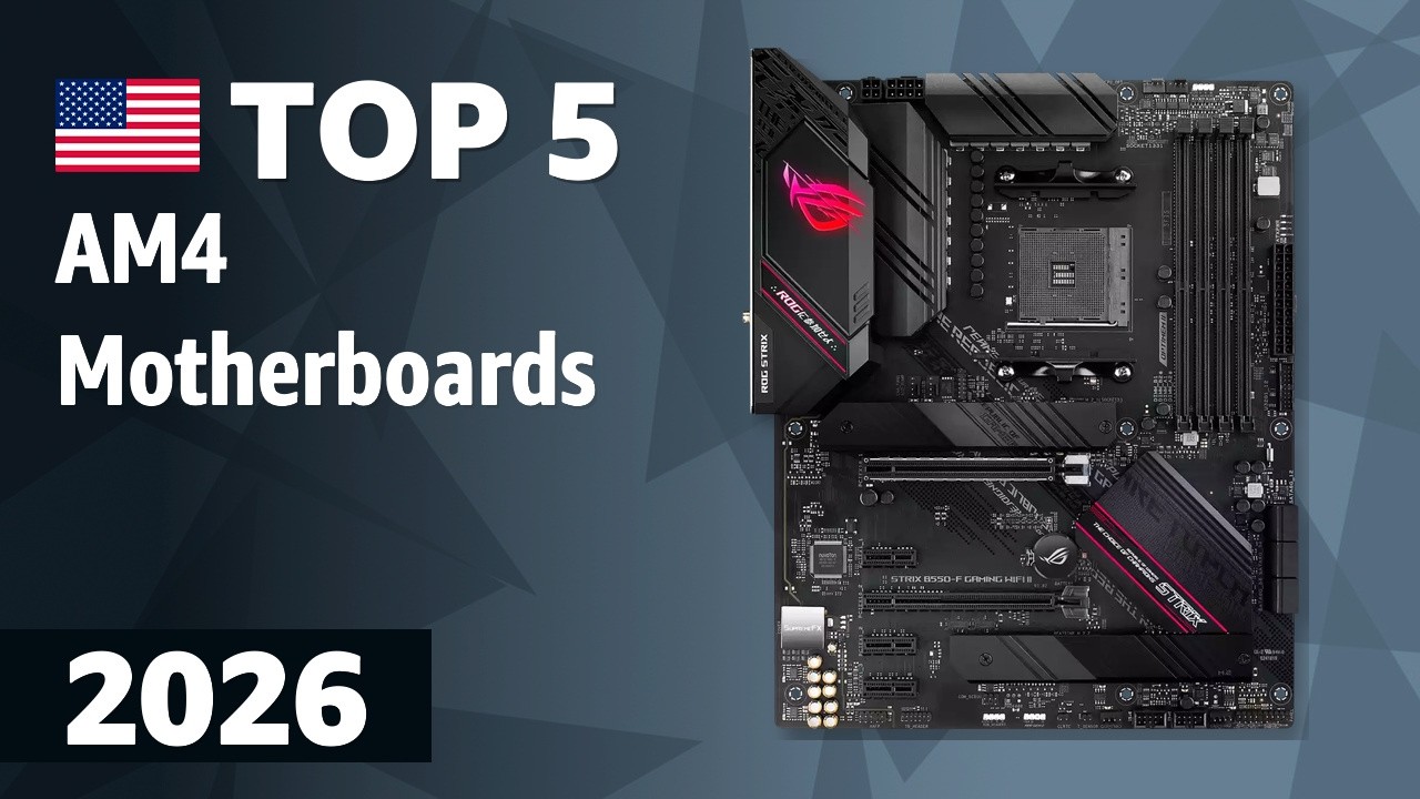TOP&mdash;5. Best AM4 Motherboards 2026