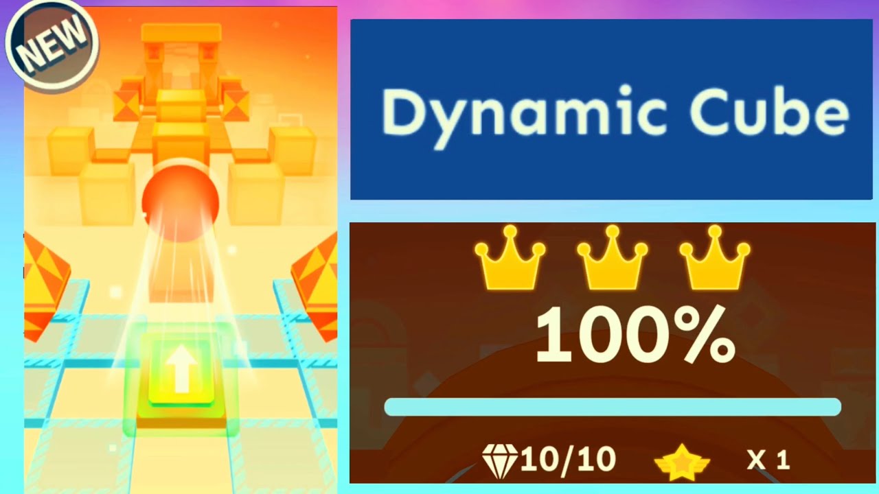 Rolling Sky - Level 41 Dynamic Cube [OFFICIAL]