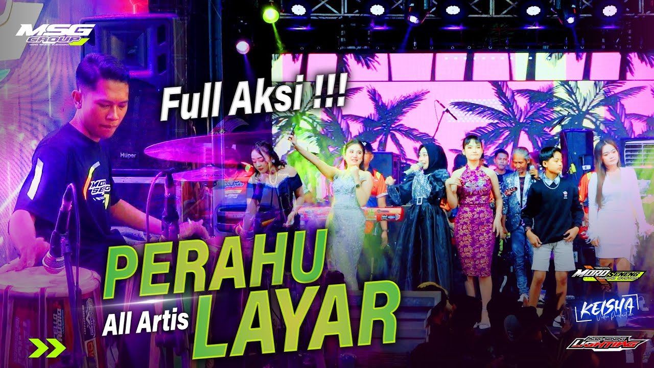 Fariz Ngamuk ⁉️PERAHU LAYAR - All Artis Ft ( FARIZ KENDANG ) Live Grobogan - Purwodadi - Jateng