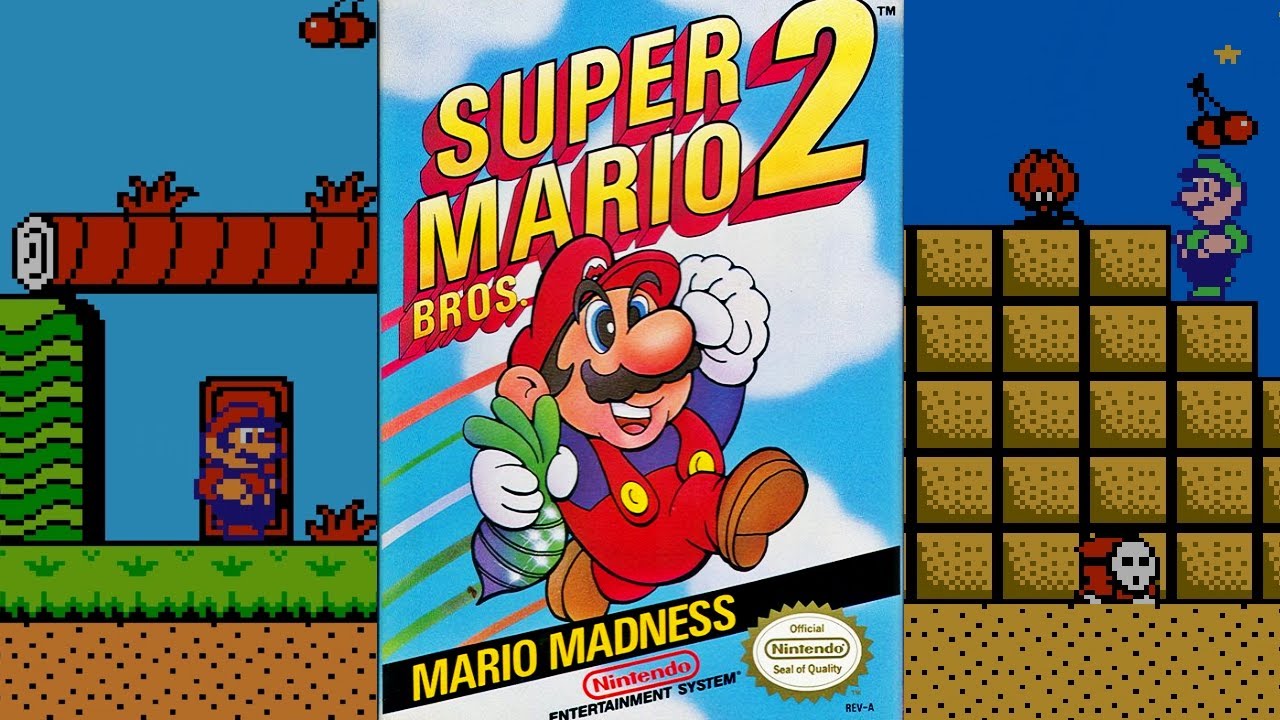 Super Mario Bros. 2 (NES) Longplay