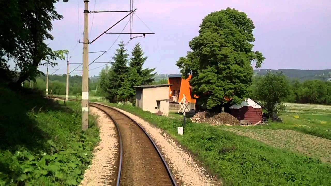 KRYNICZANKA cz 1 w HD Tarnów - Stróże ( linia 96 ) EP07-542 TLK 43502