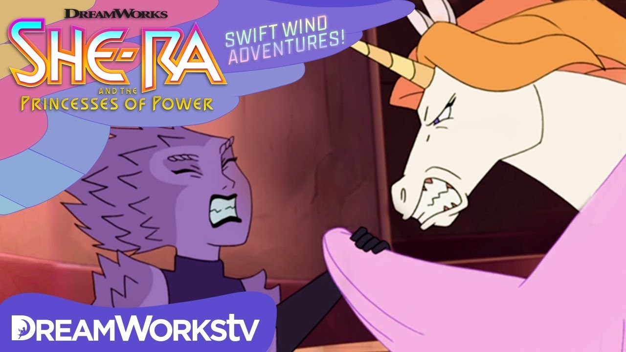 Swift Wind Adventures: Arm Wrestling Revenge! | SHE-RA AND THE PRINCESSES OF POWER (NEW SHORTS)