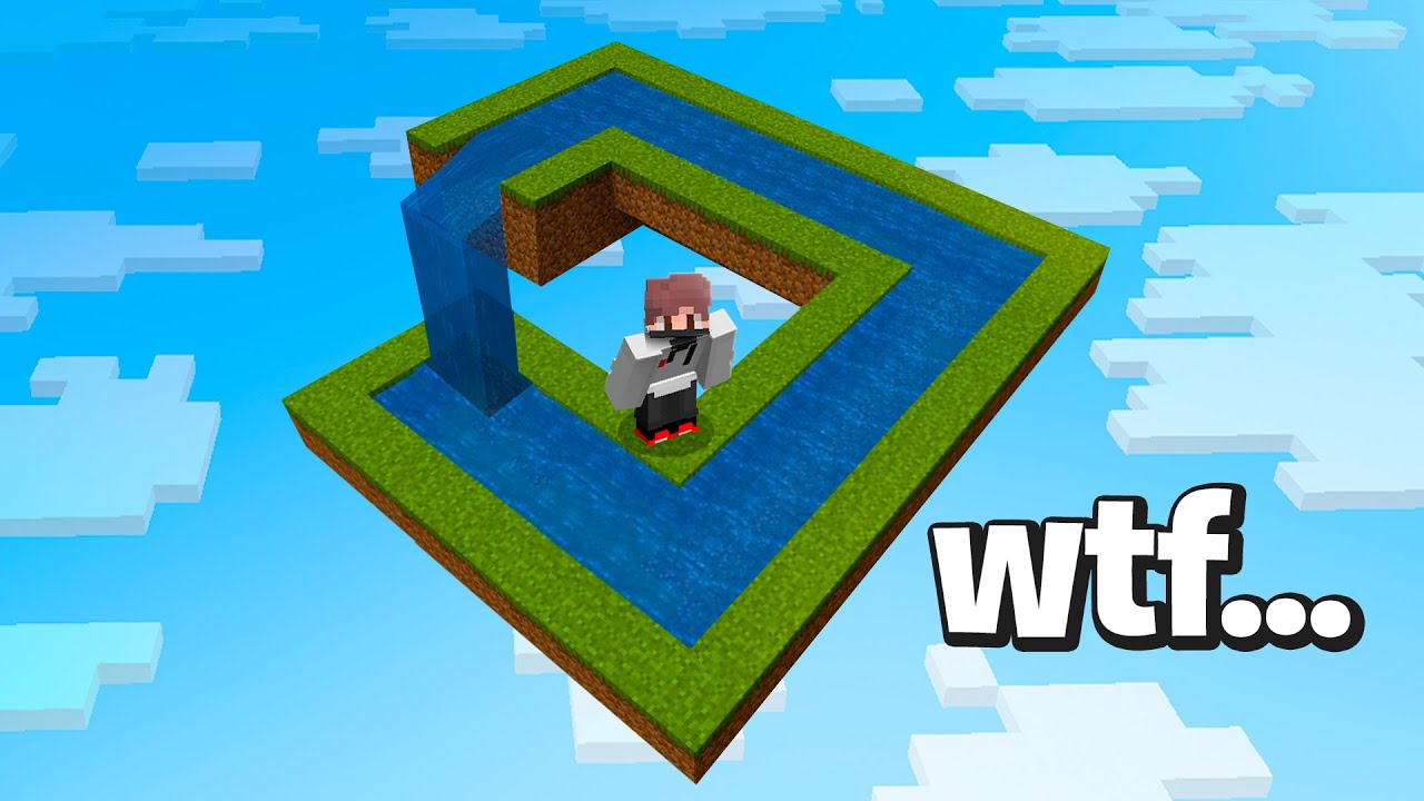 MINECRAFT pero son ILUSIONES ÓPTICAS...
