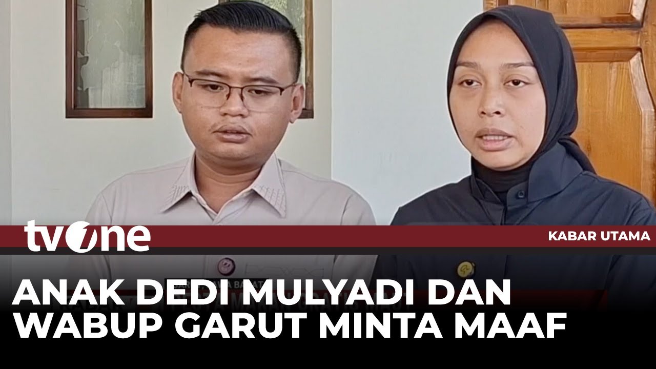 Soal Petaka Pesta Rakyat, Putra dan Menantu Dedi Mulyadi Minta Maaf | Kabar Utama tvOne