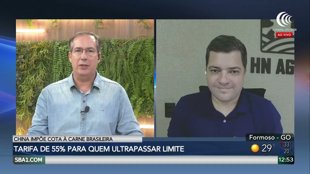 Cota imposta pela China pode impactar preço da arroba no Brasil