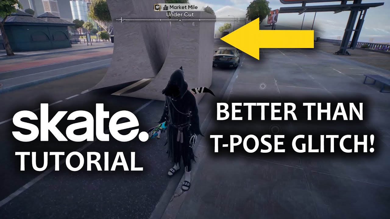 The Easiest New Flying Glitch in Skate - TUTORIAL