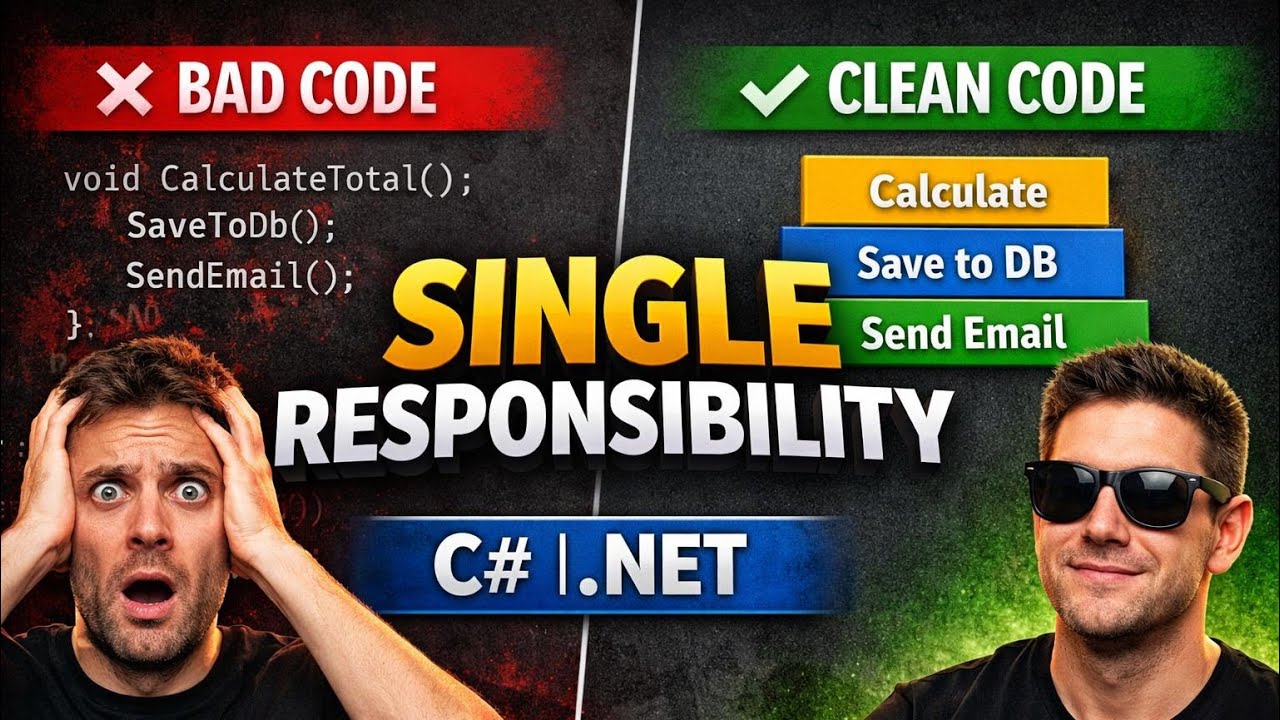 Single Responsibility Principle Explained in C# | SOLID Principles Part 1