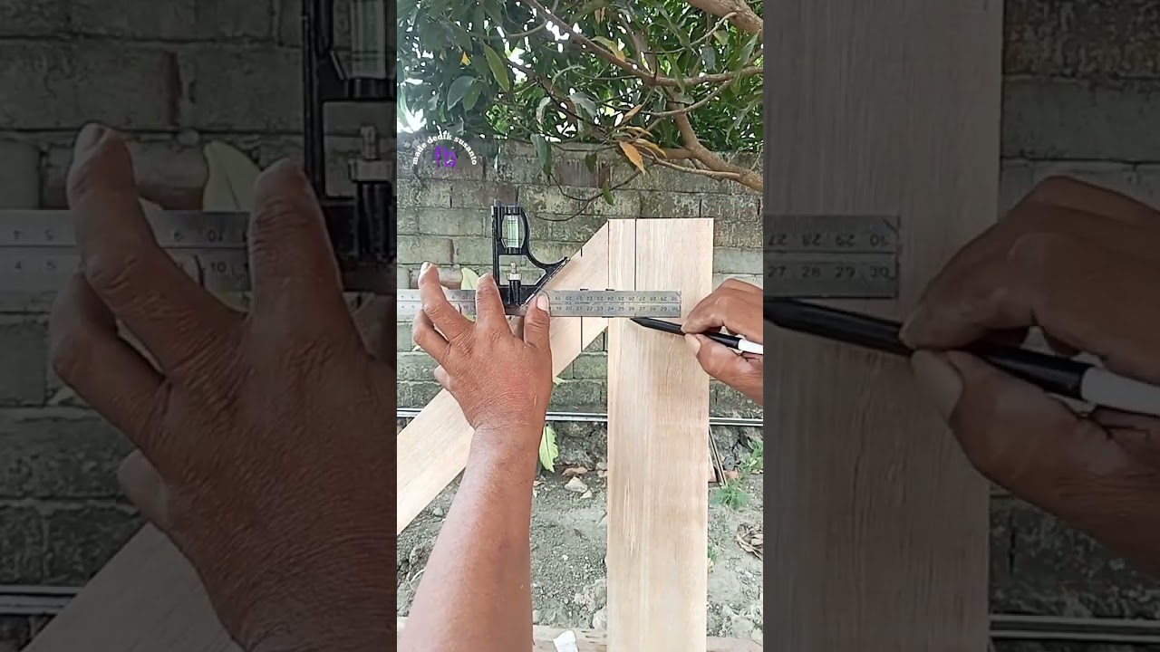 Tips and trick ✍️👍 #carpenter #furniture #woodworking #wood #diy #shorts
