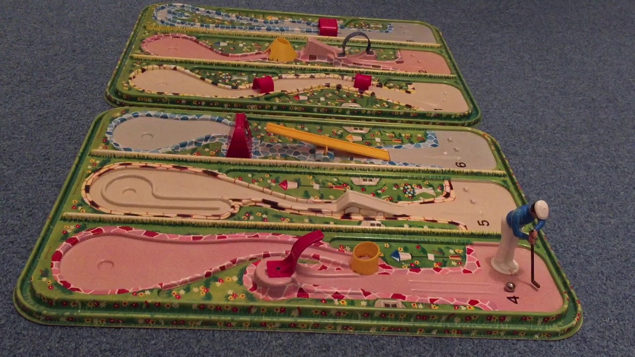 TIN TOY - Technofix 324 Minigolf (1969)