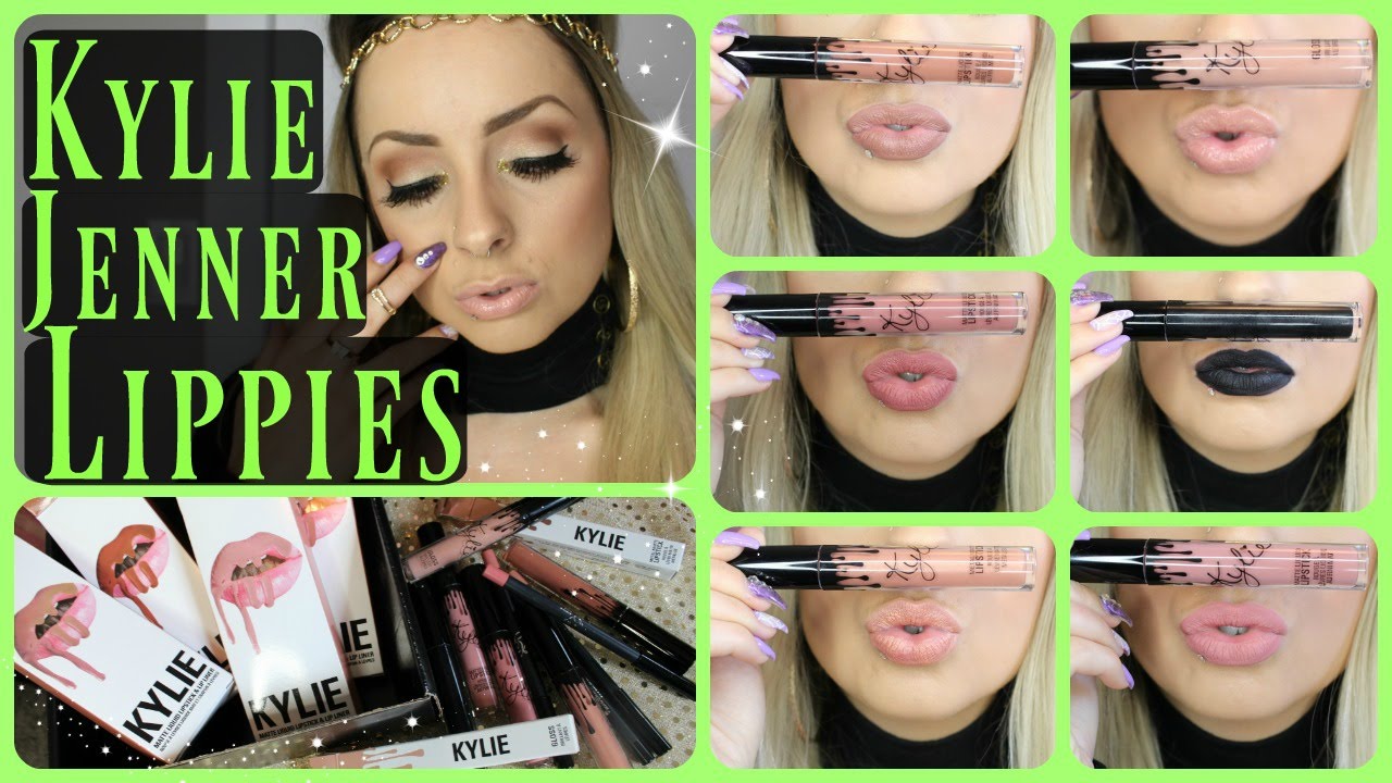 Kylie Cosmetics Haul - Lipkits & Glosses Try On!