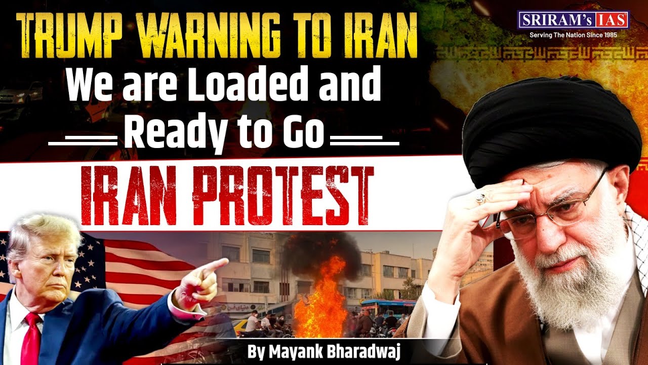 "LOCKED AND LOADED": Trump’s SHARP Warning to Iran Over Protest Crackdown 