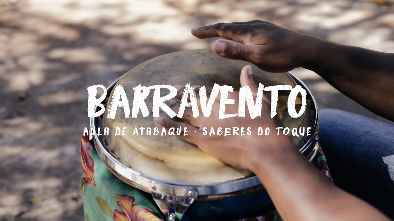 Aula de Atabaque Barravento - Saberes do toque Projeto Omodé com Ògá e Instrutor Aloisio