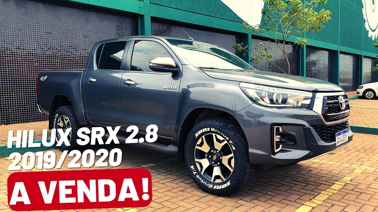 TOYOTA HILUX SRX 2.8 4X4 TURBO DIESEL 2019/2020 À VENDA! #hilux