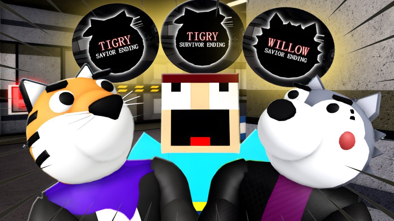 ¡DESBLOQUEANDO LOS FINALES DE PIGGY BOOK 2!