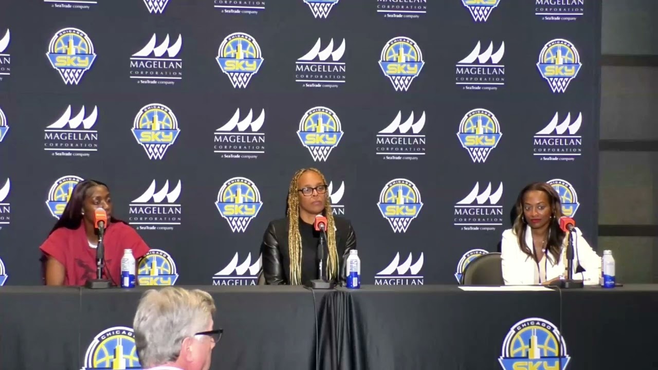 Must Watch Introductory Press Conference for Chicago Sky Head Coach Teresa Weatherspoon
