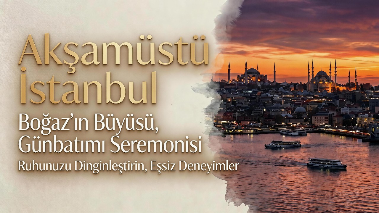 Istanbul’da Gün Batımı – Sinematik ve Huzur Veren Müzik | Derin Odaklanma ve Rahatlama