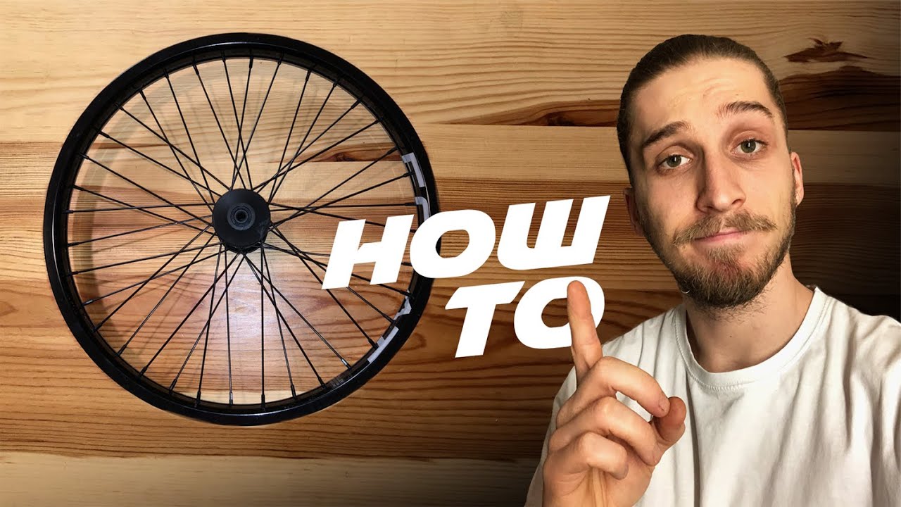 JAK VYPLÉST BMX KOLO DOMA A JEDNODUŠE!
