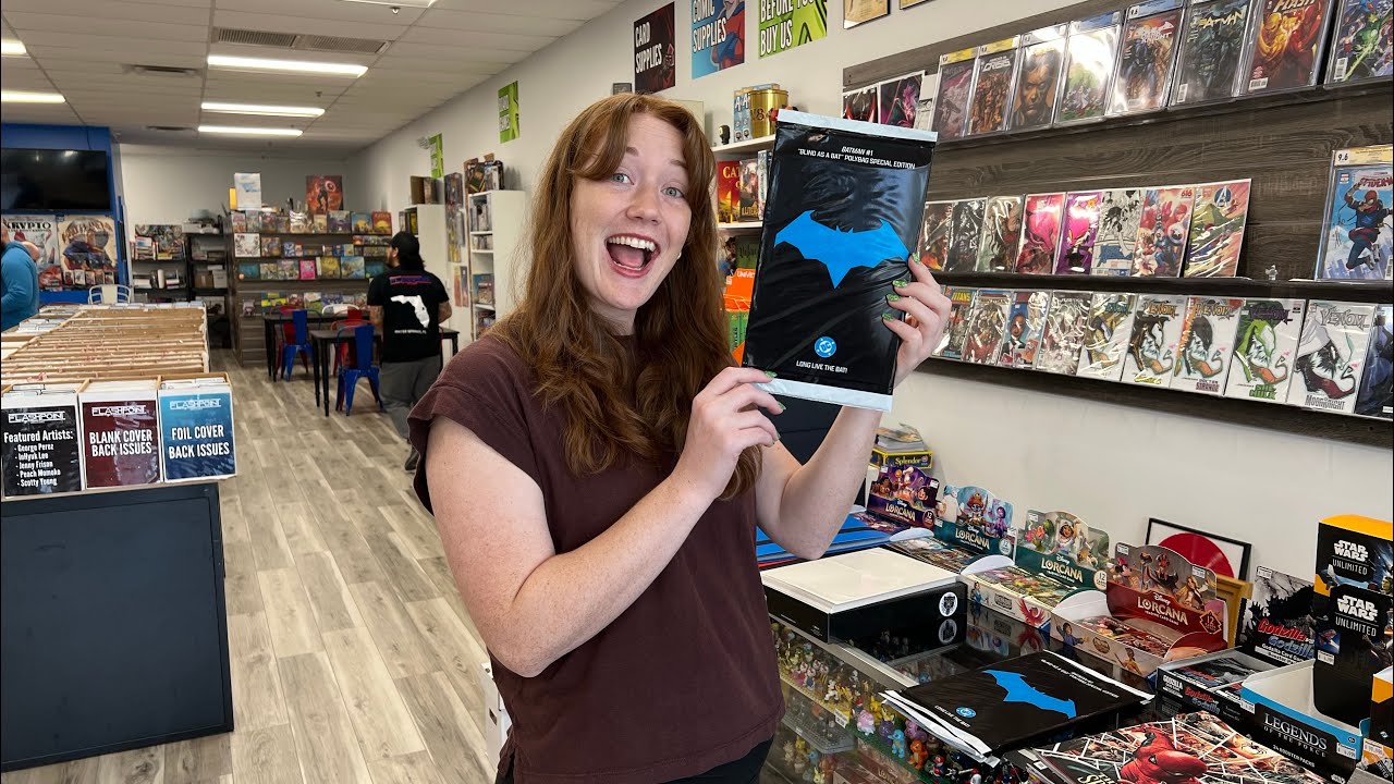 Покупка нового полибэга Batman #1 в Flashpoint Comics and Games | 9/3/25 Прямая трансляция NCBD