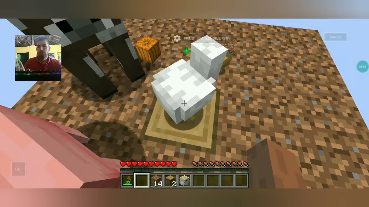 #minecraftpc  😊MInecraft: One block Ep.1😋 #minecraftpc