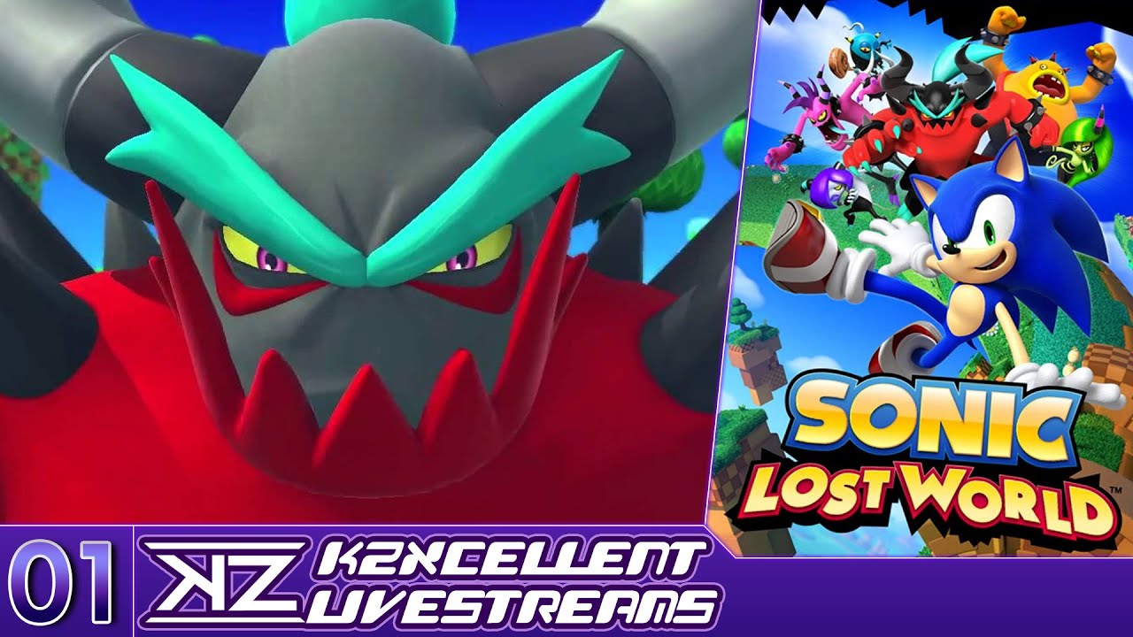 This Is Not A Sonic Game | Sonic Lost World Deathstream | KZXcellent Livestream